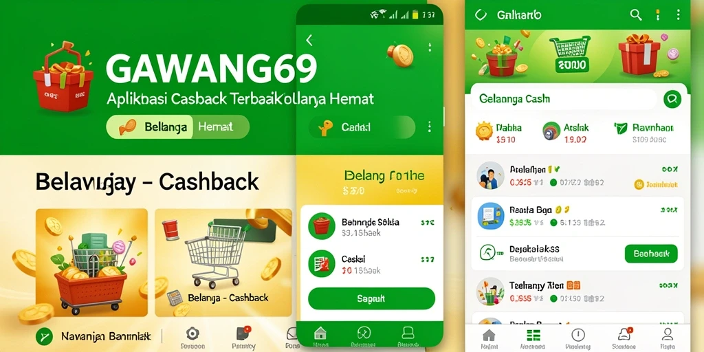 Antarmuka GAWANG69 yang intuitif menampilkan berbagai penawaran cashback menarik.