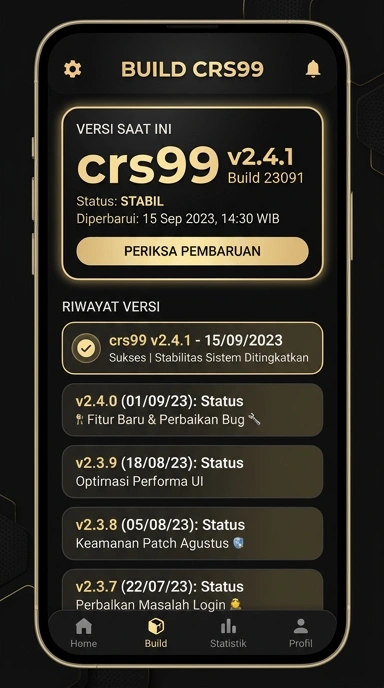 Riwayat Versi crs99 untuk Pengguna Android